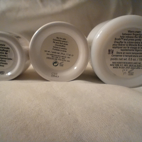 Empty La Mer Jars 6pcs - Picture 3 of 3